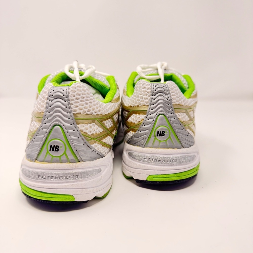🇺🇸USA New Balance 826 White Lime Green Silver Y2K Running Shoes Women's 7.5 - Picture 9 of 16